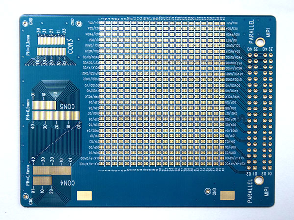 蓝油双面PCB线路板